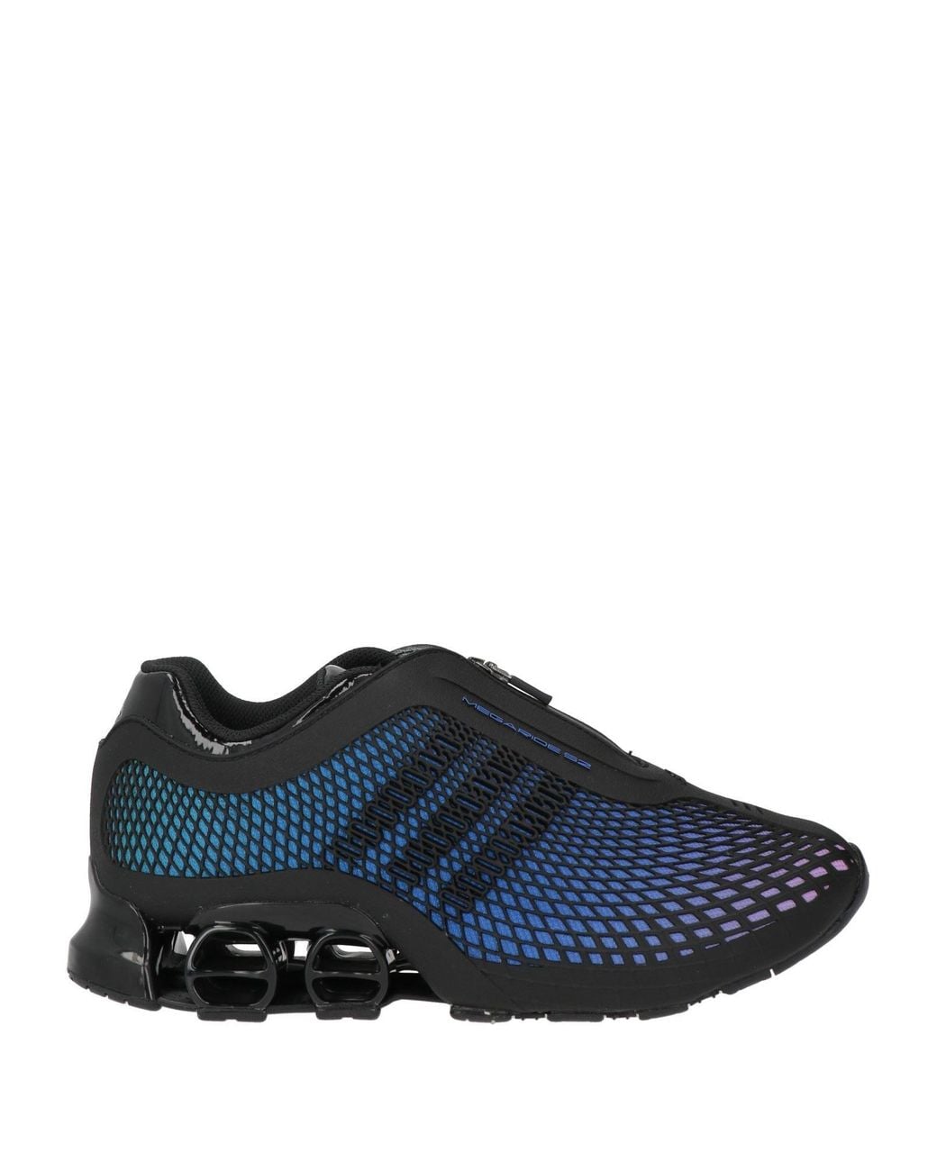 Adidas Blue Sneakers Textile Fibers, Rubber