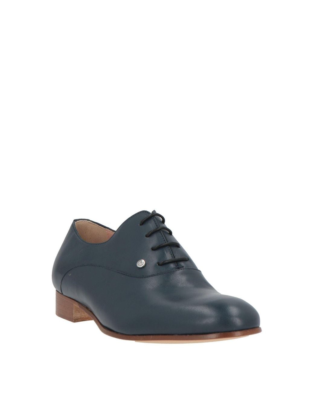 Pollini Blue Lace-Up Shoes