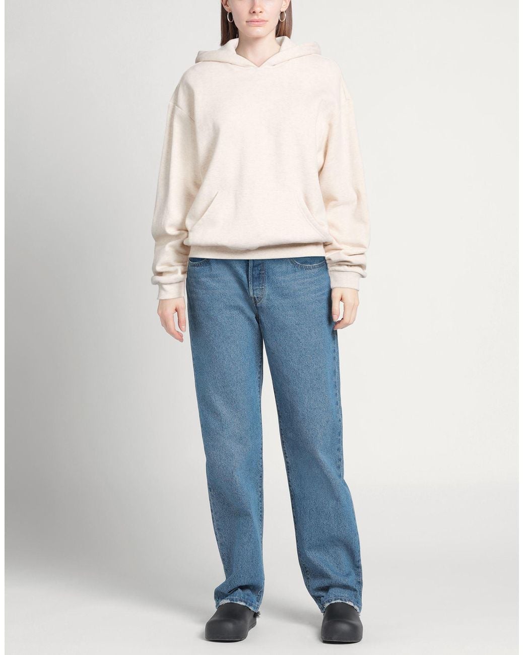 Skims White Sweatshirt