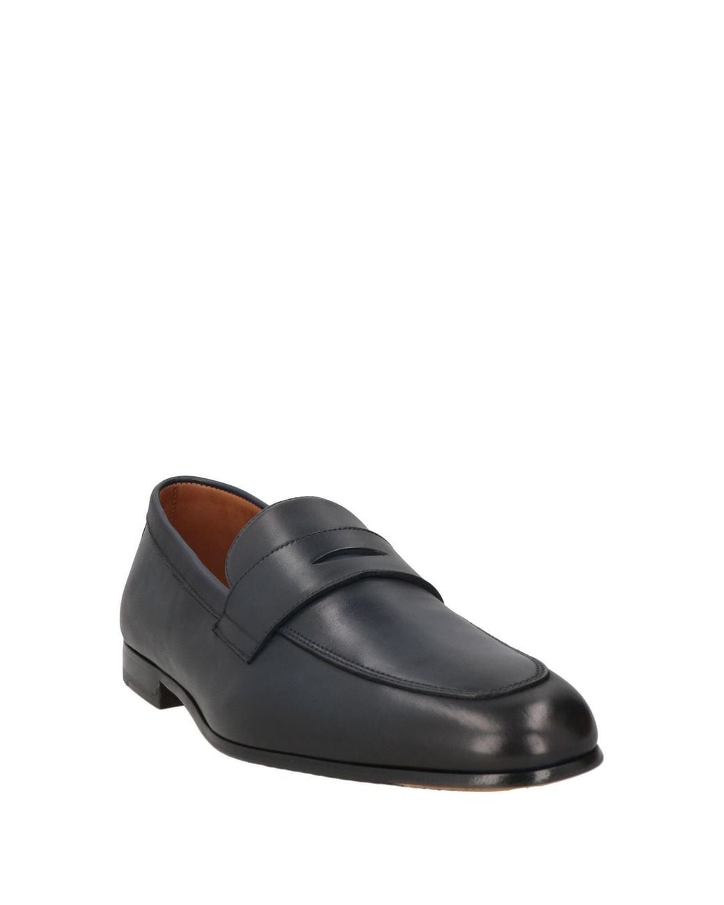 Doucal's Gray Panarea Midnight Loafers Leather for men