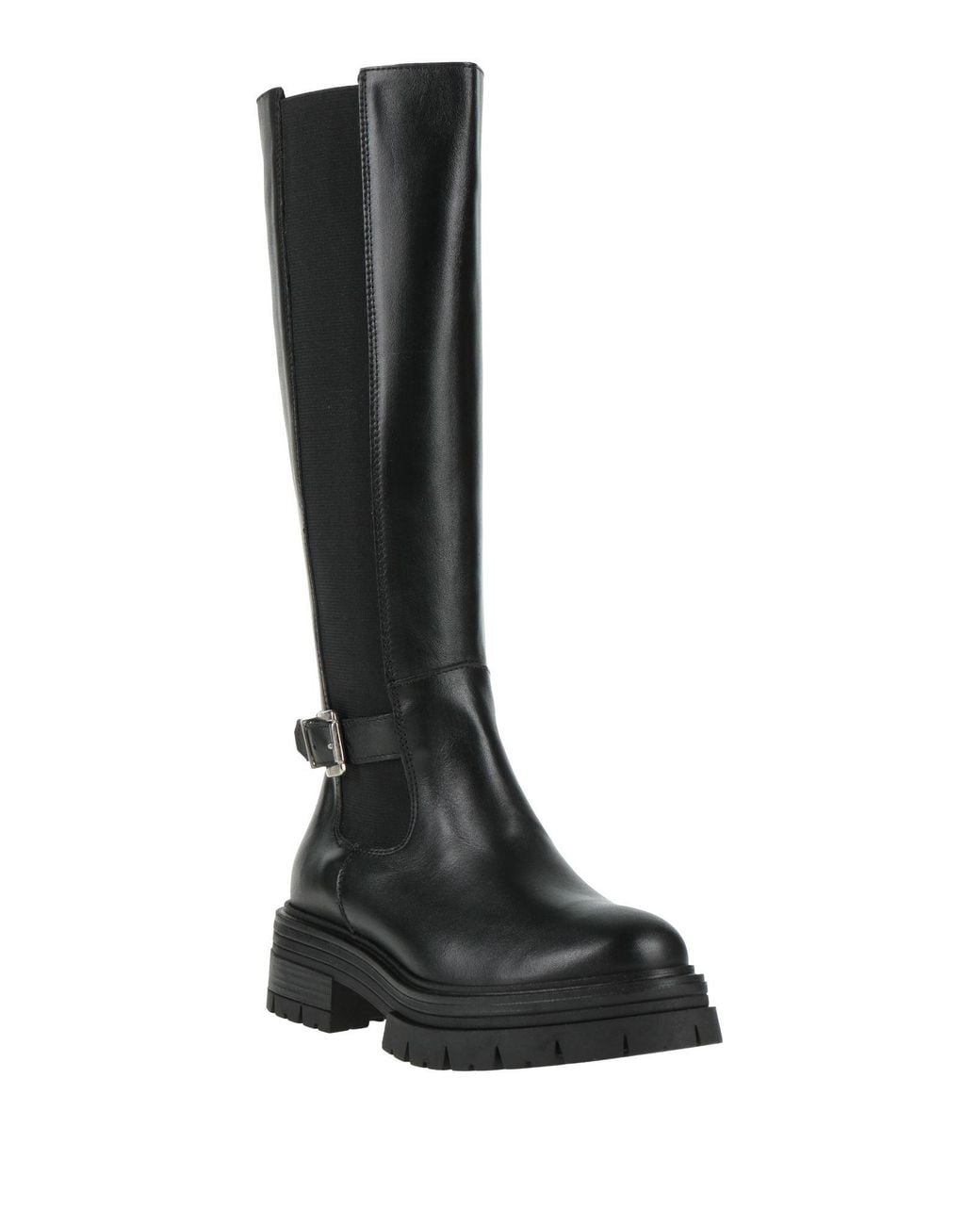 CHAMP DE FLEURS® Black Boot Calfskin