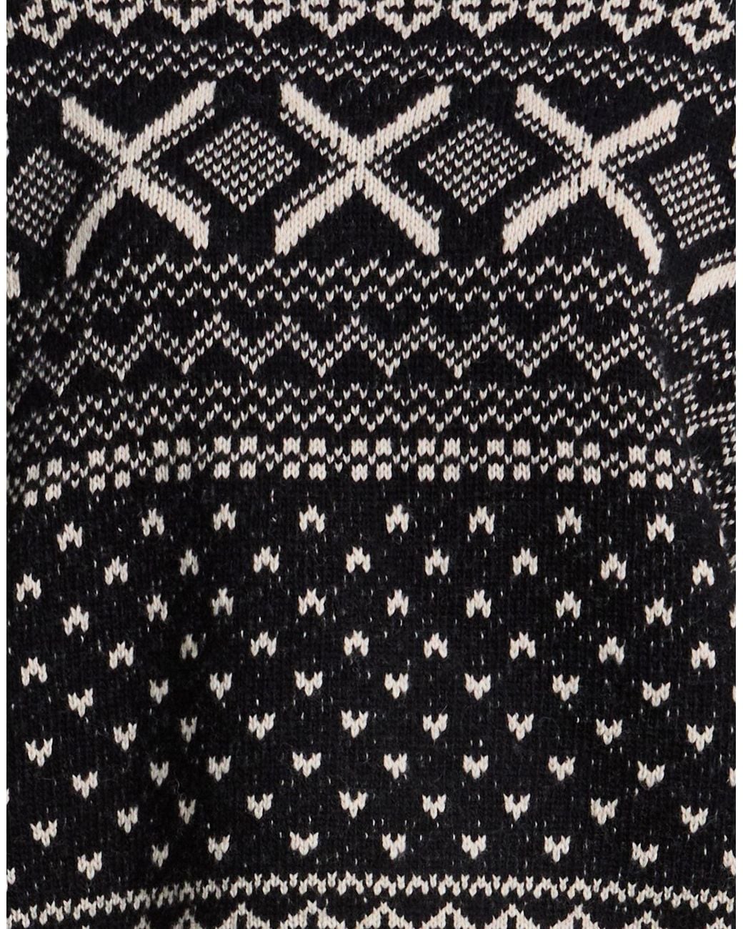 Semicouture Black Turtleneck Wool, Polyamide
