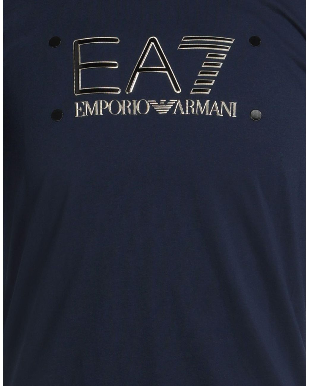 EA7 Blue T-Shirts for men