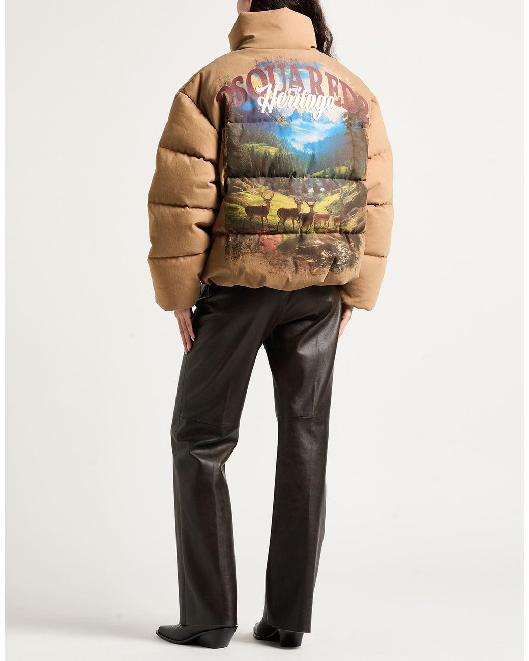 DSquared² Brown Puffer