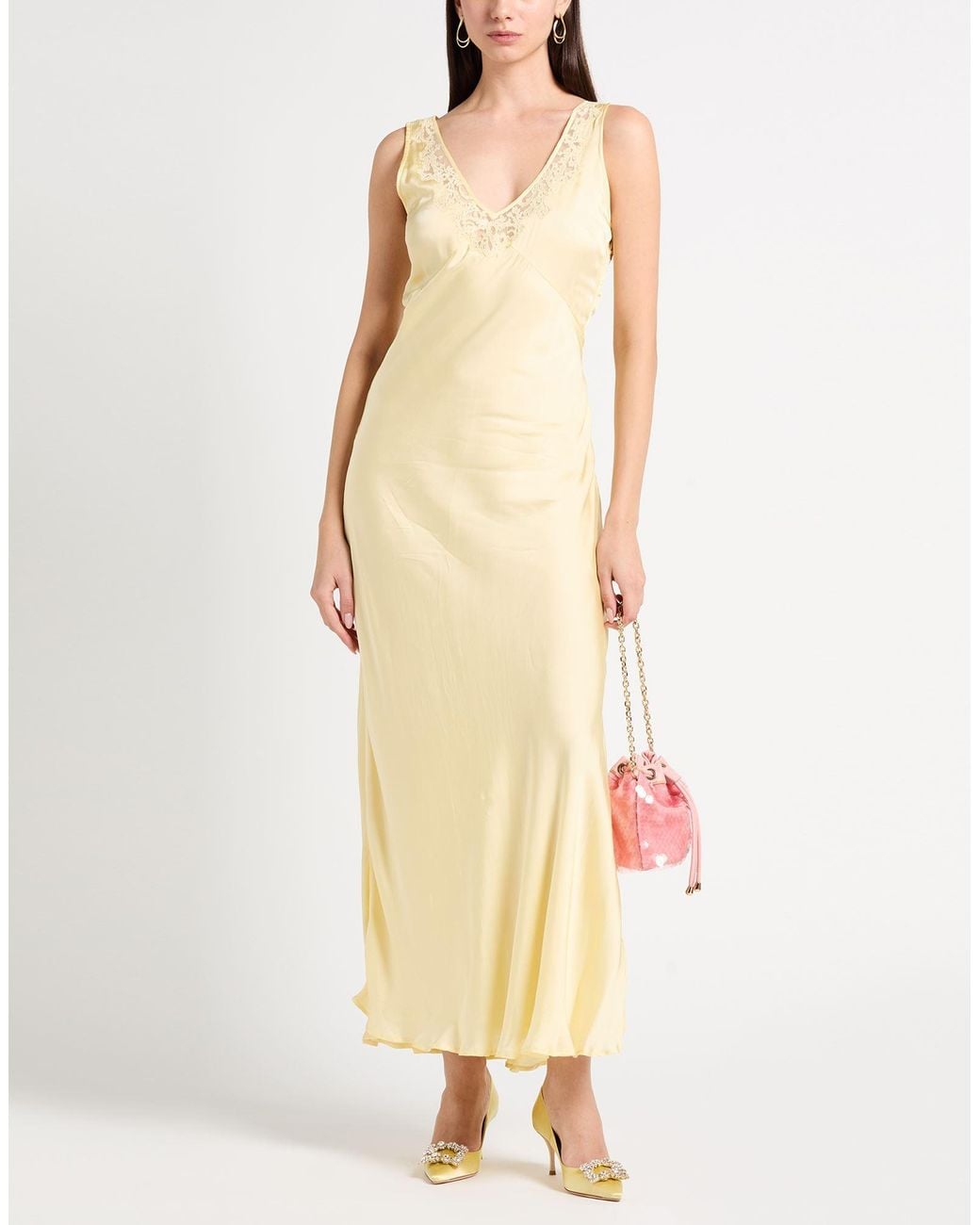 Twinset Metallic Maxi Dresses