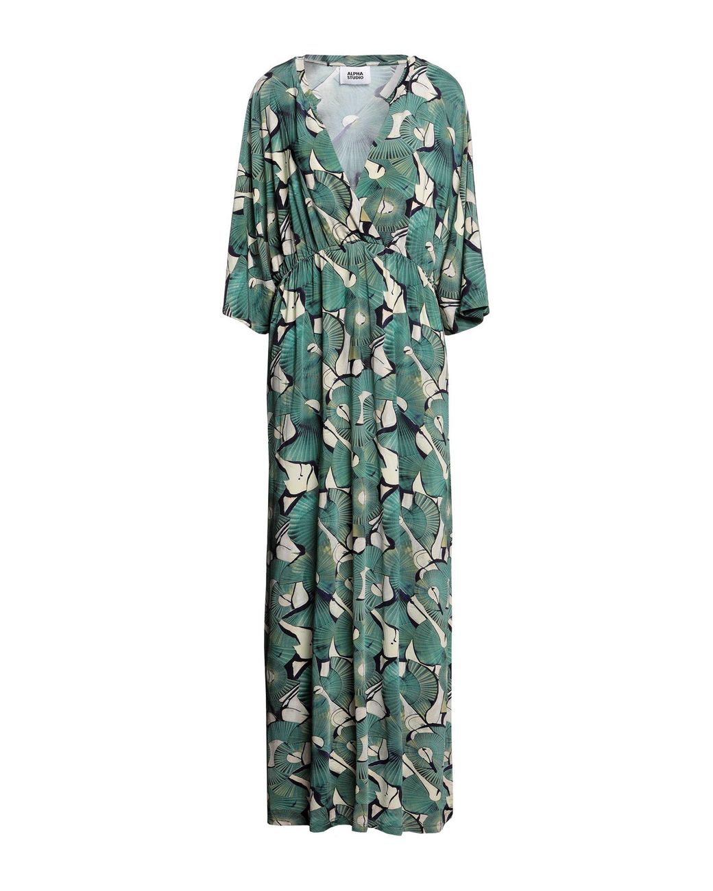 Alpha Studio Green Maxi Dress