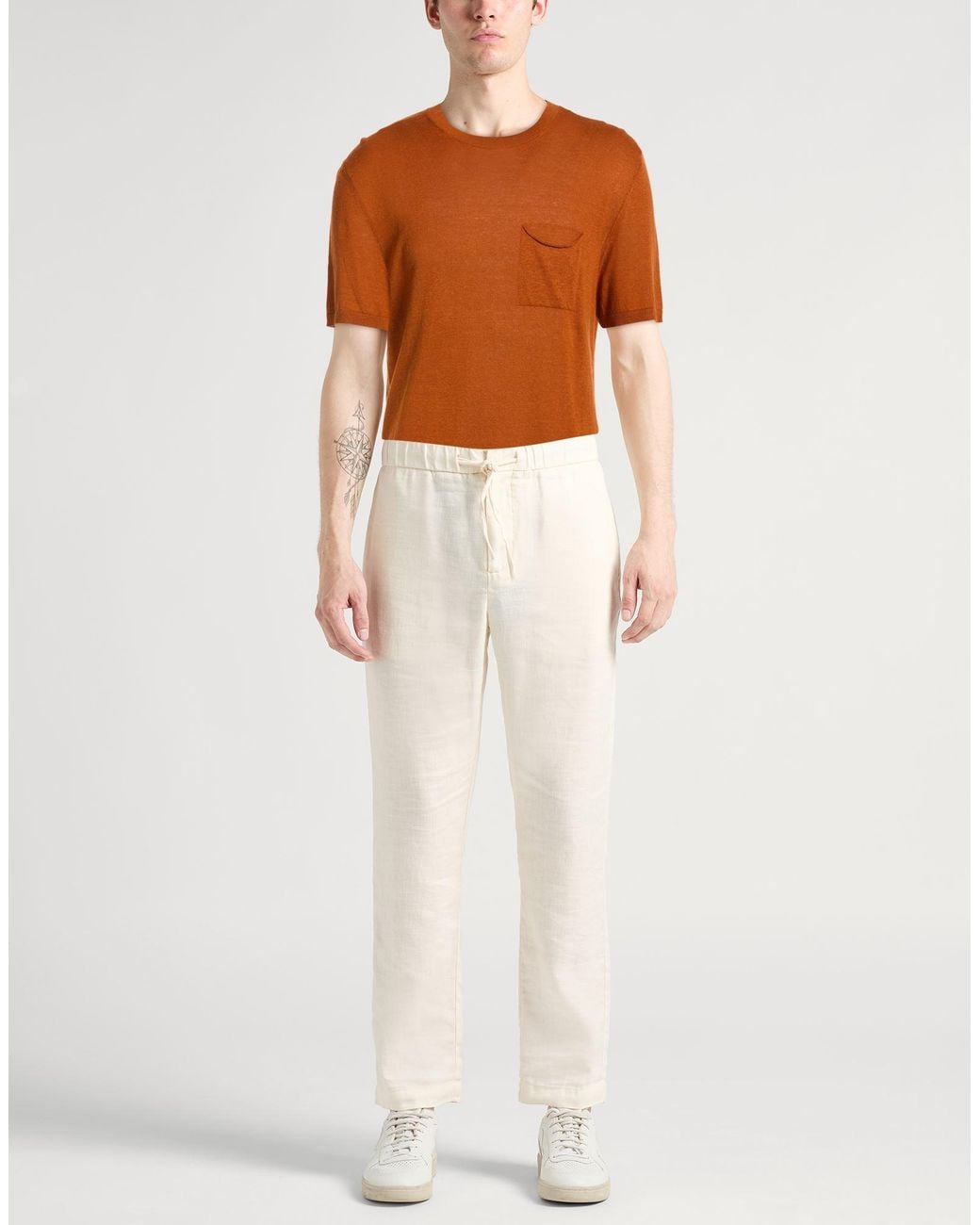 Daniele Fiesoli Orange Sweaters for men