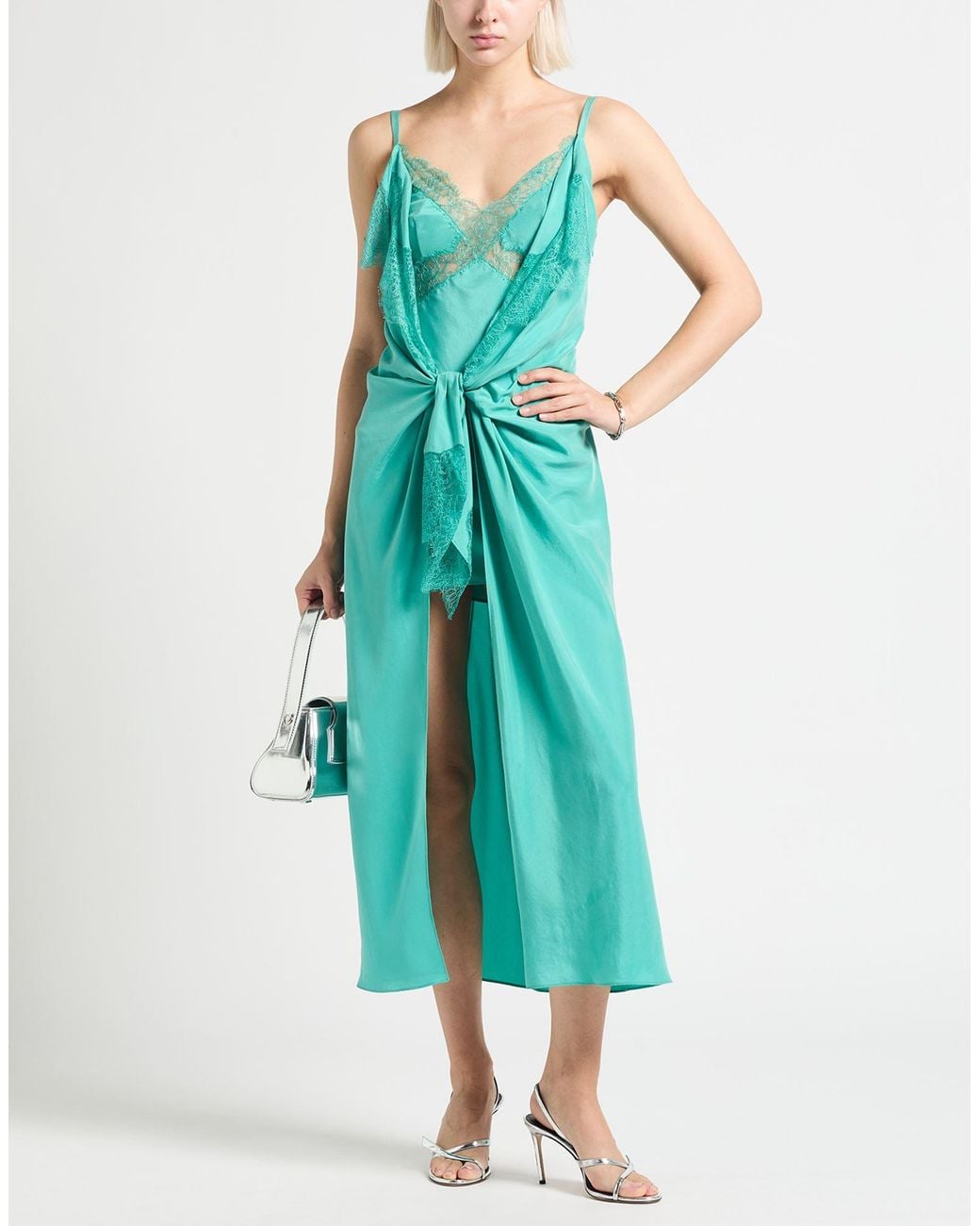 Alberta Ferretti Blue Maxi Dresses