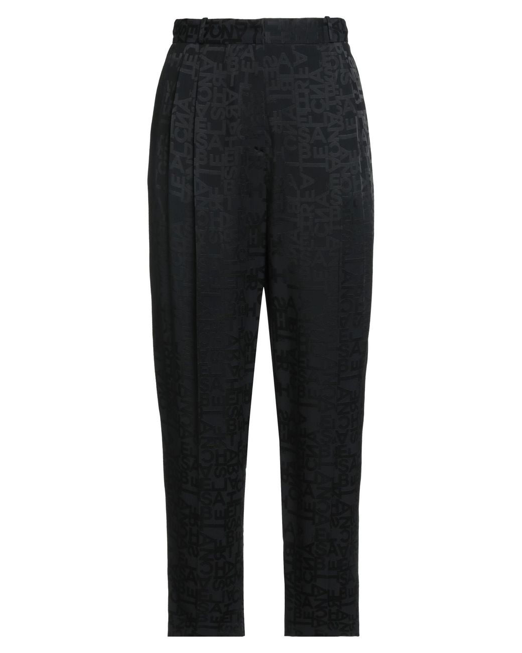 Elisabetta Franchi Black Pants Acetate, Viscose