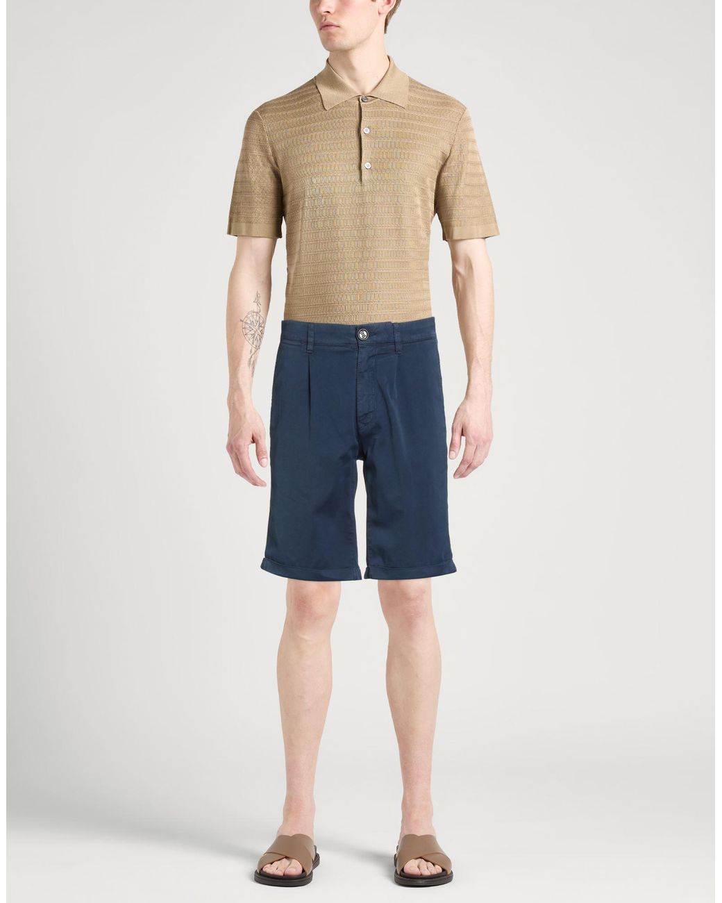 Moorer Blue Shorts & Bermuda Shorts for men