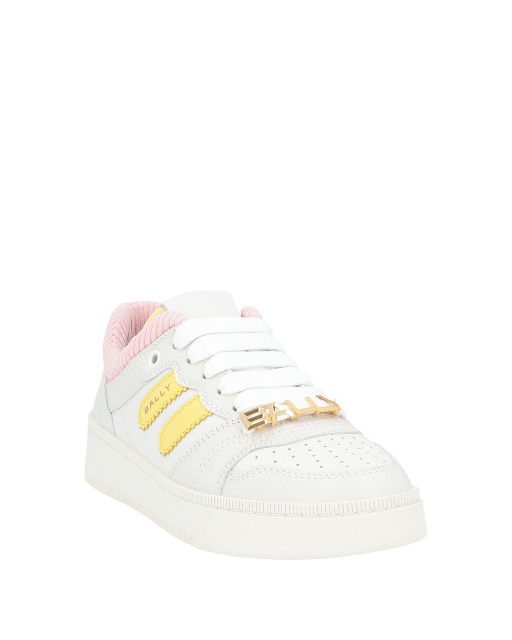 Bally White Trainers