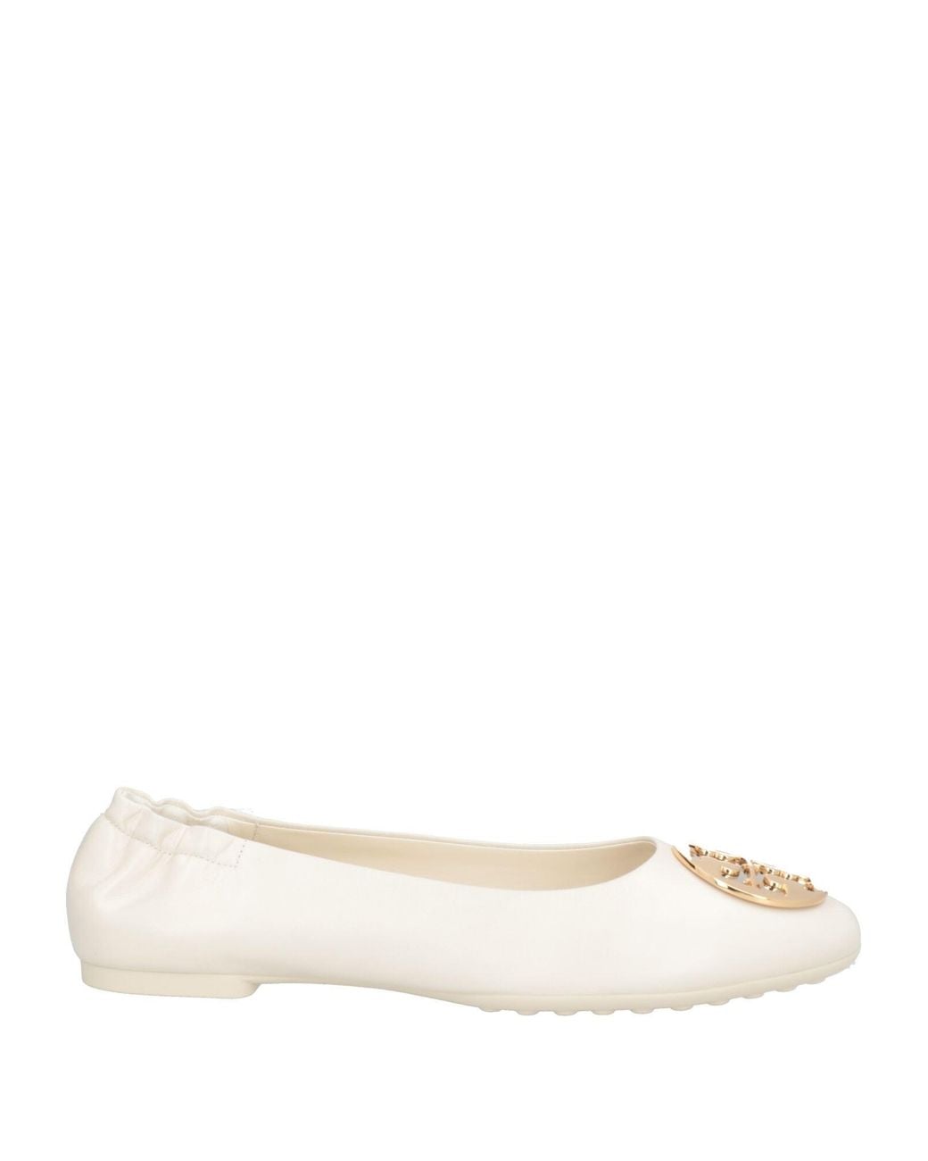 Tory Burch Natural Ballet Flats