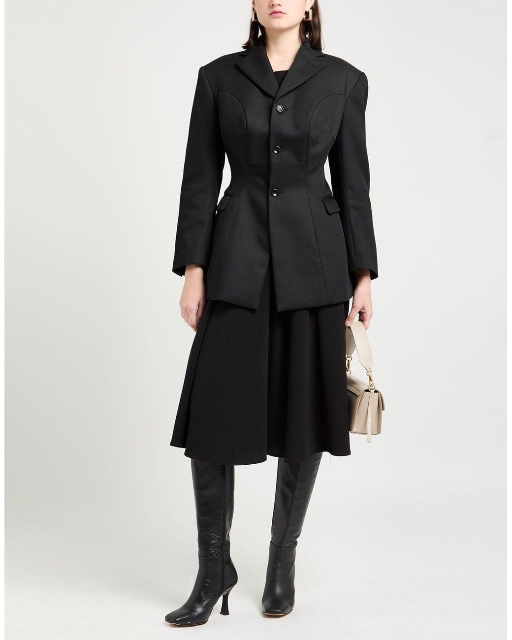 Comme des Garçons Black Blazer Polyester