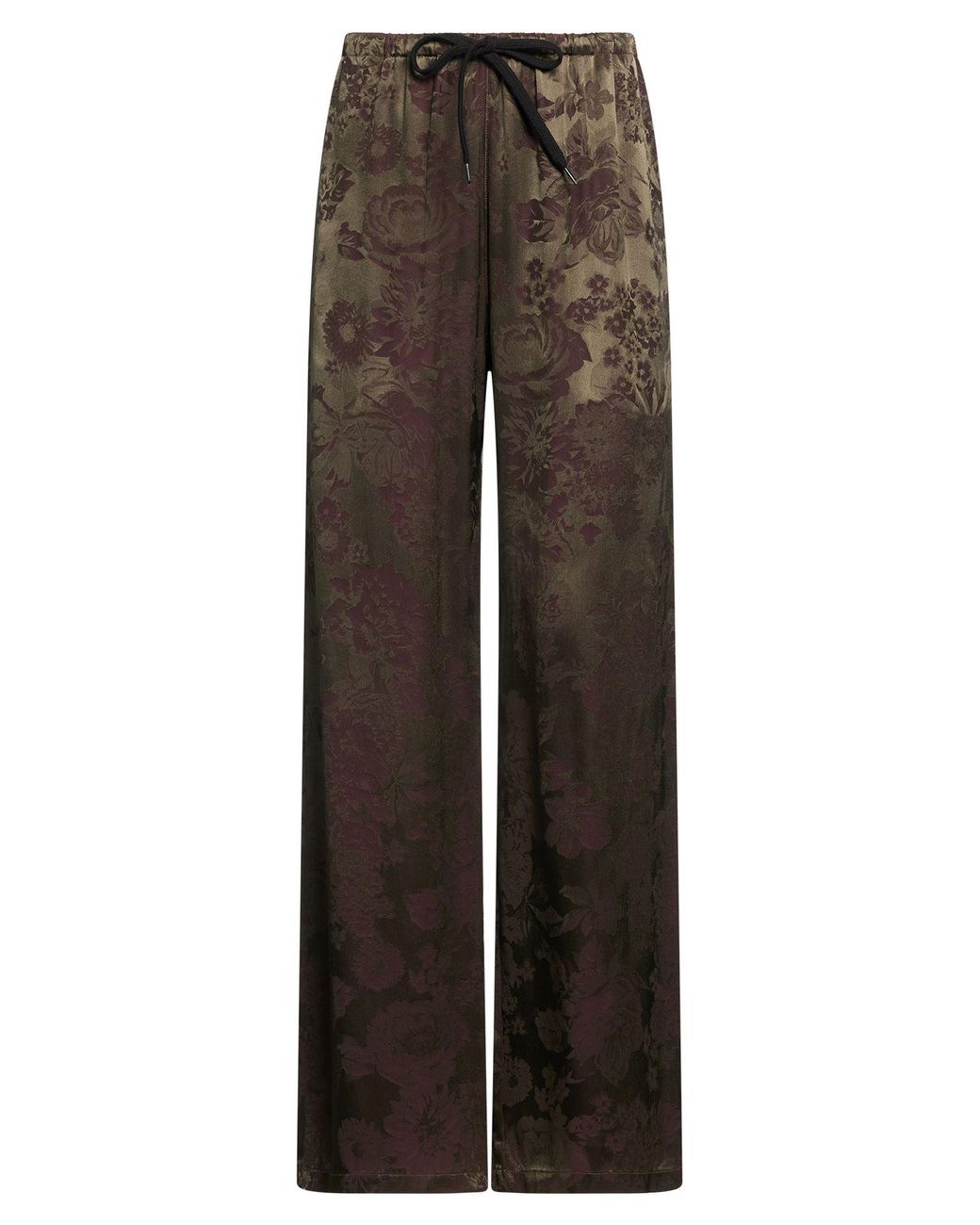 MM6 by Maison Margiela Brown Pants Acetate, Viscose