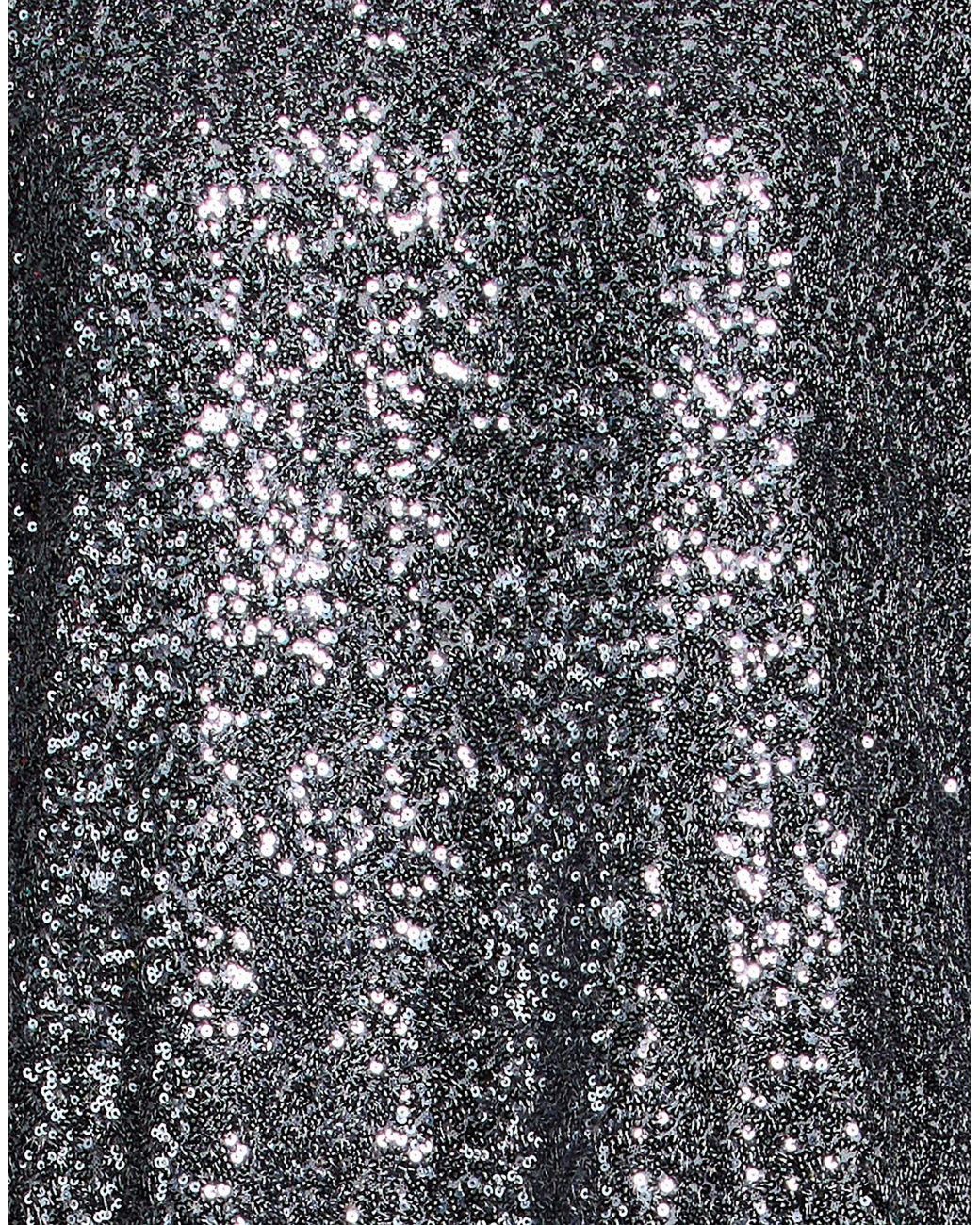 RUE DU BAC Gray Mini Dress Polyester, Elastane