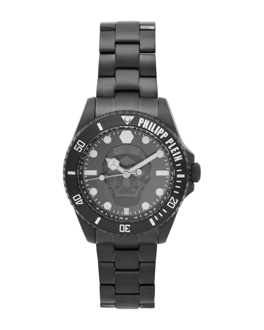 Philipp Plein Gray Wrist Watch for men