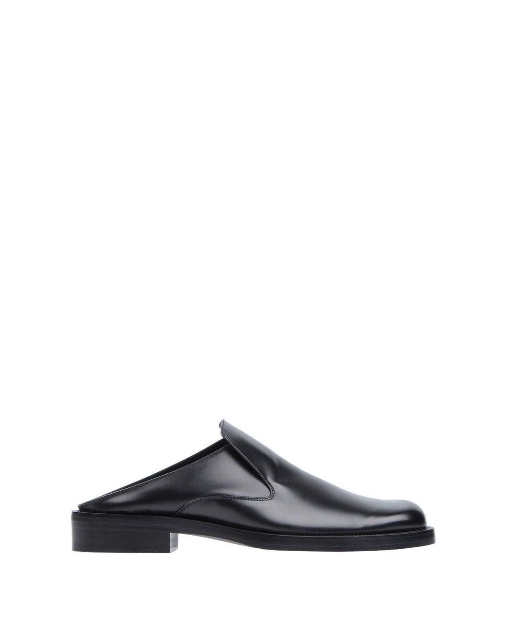 Balenciaga Leather Mules in Black for Men | Lyst