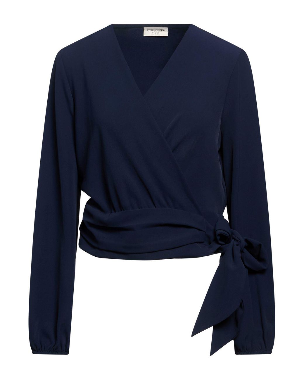 Rebel Queen Blue Top Polyester, Elastane