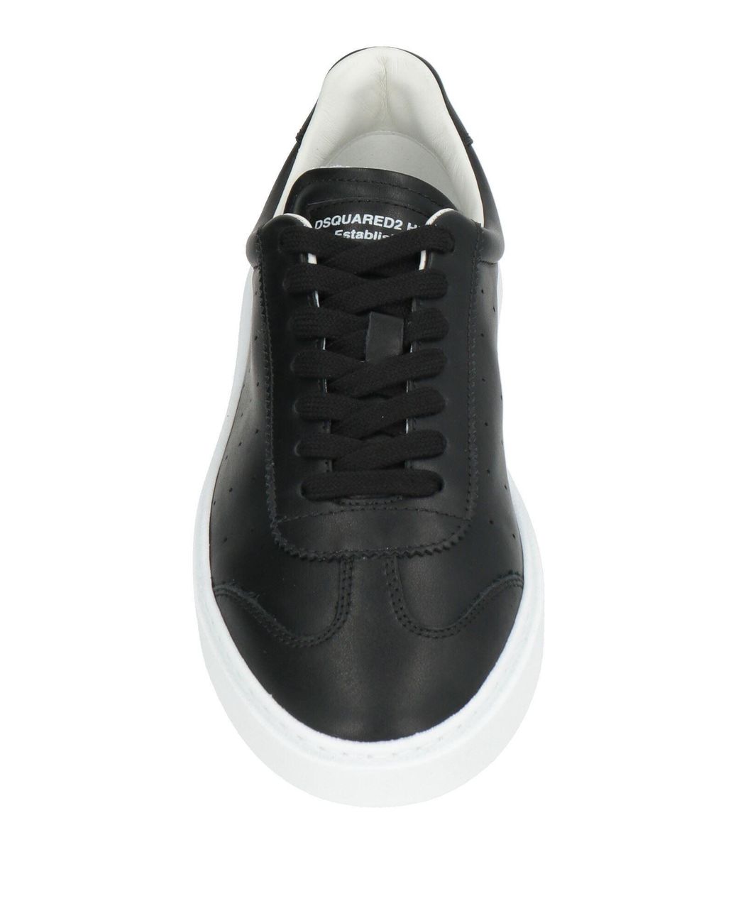 DSquared² Black Sneakers Leather for men