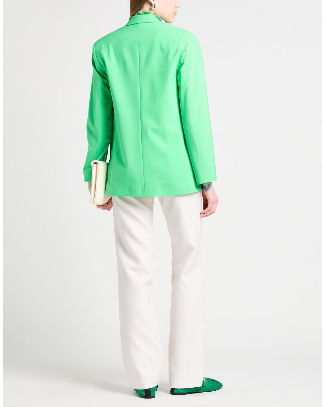 MSGM Green Blazer