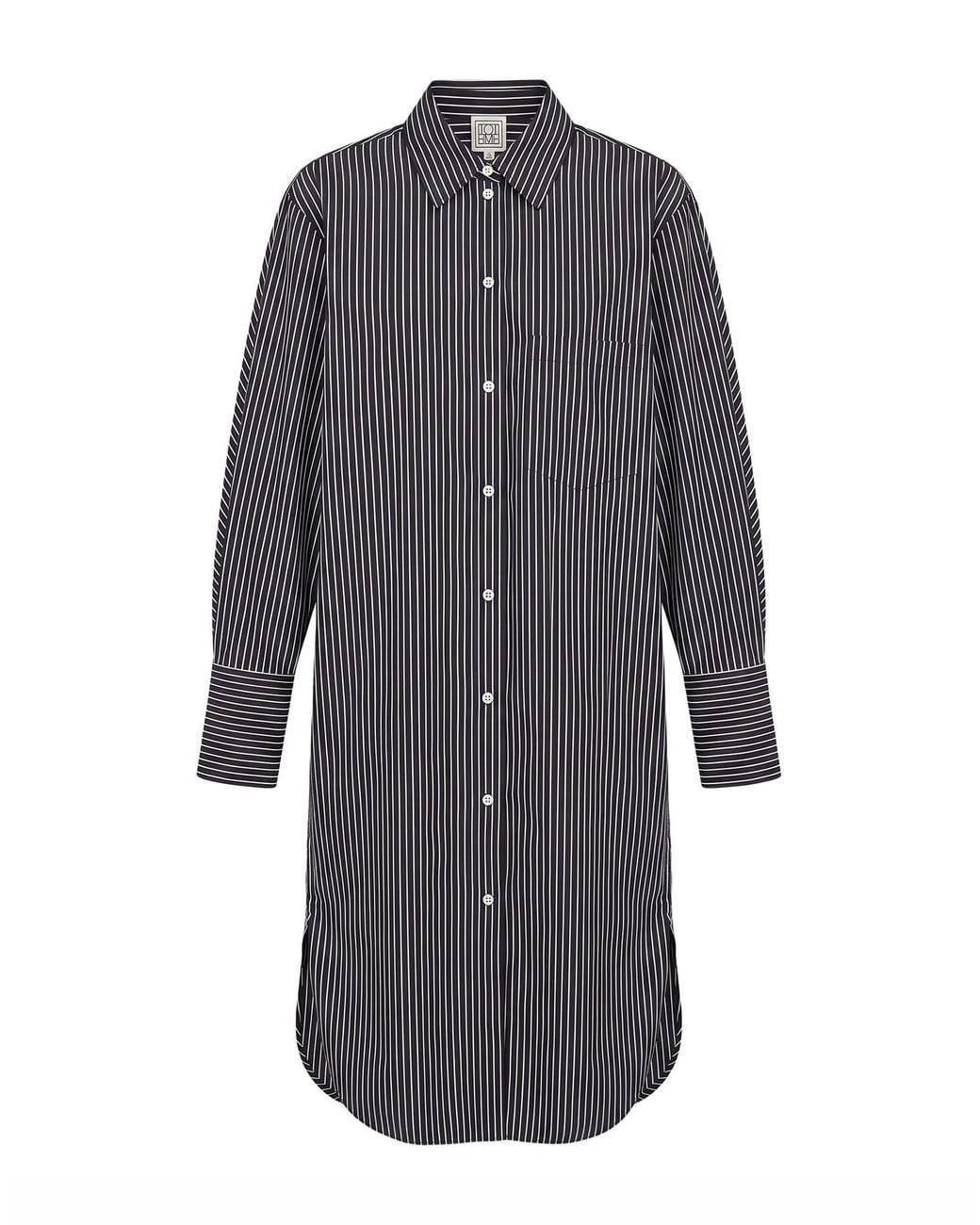 Totême Gray Midi Dress