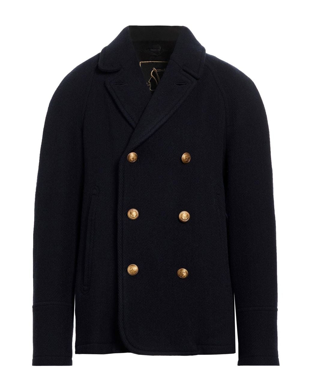Sealup Blue Coat Wool, Polyamide for men