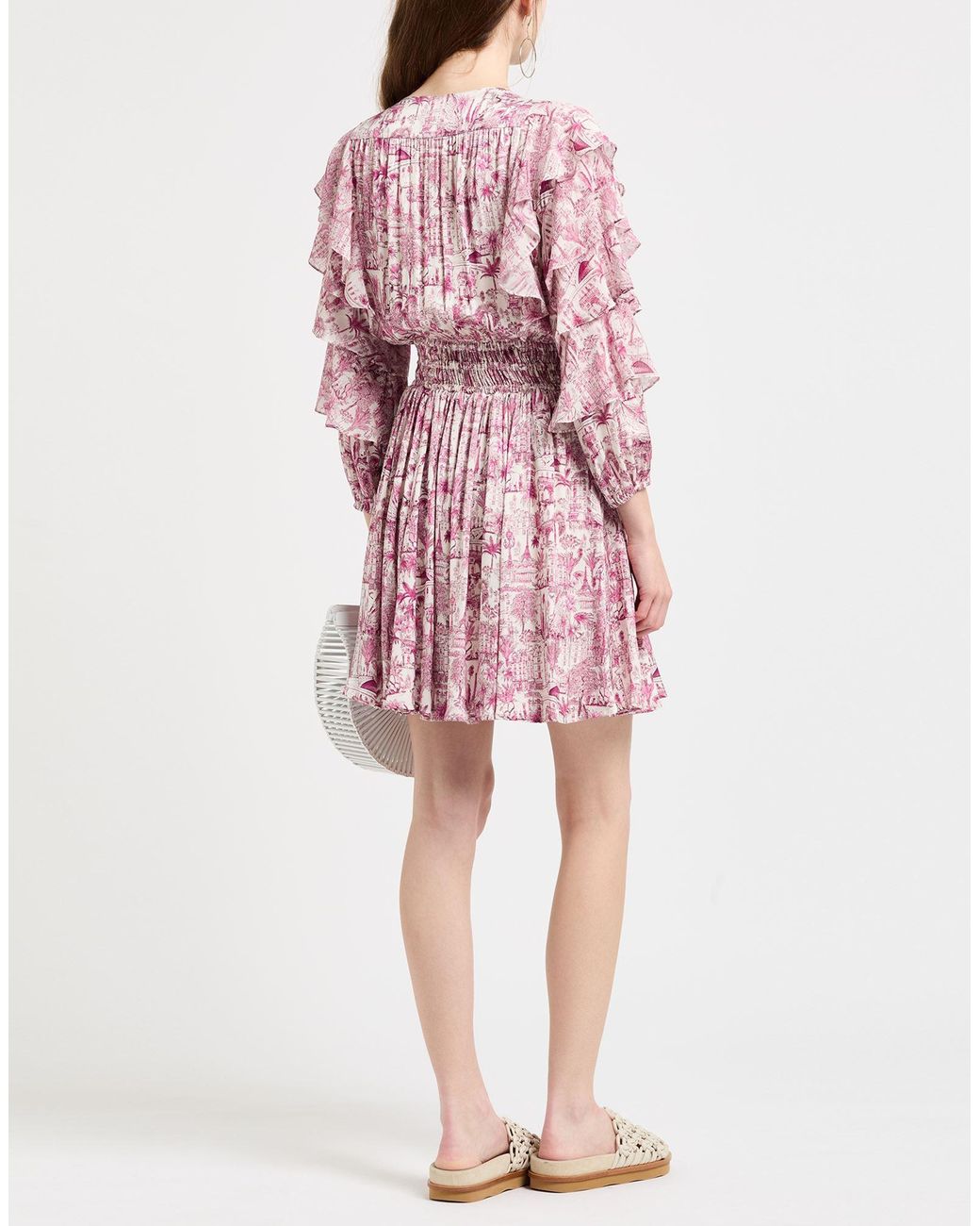 Maje Pink Mini Dress