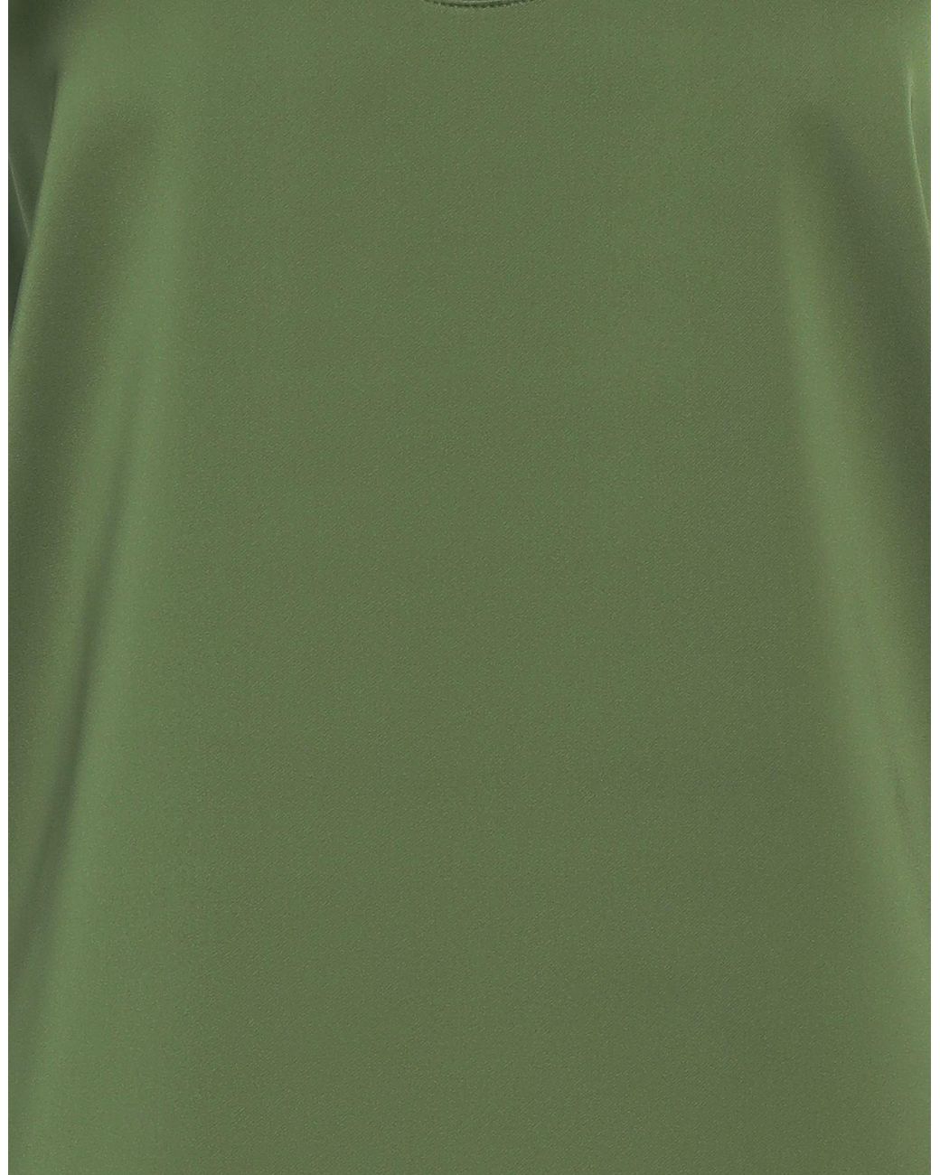 Patrizia Pepe Green Top Polyester