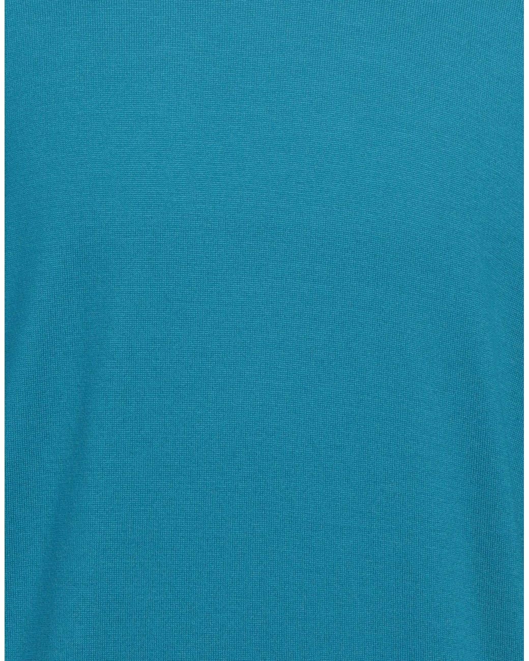 Lardini Blue Turtleneck Wool for men