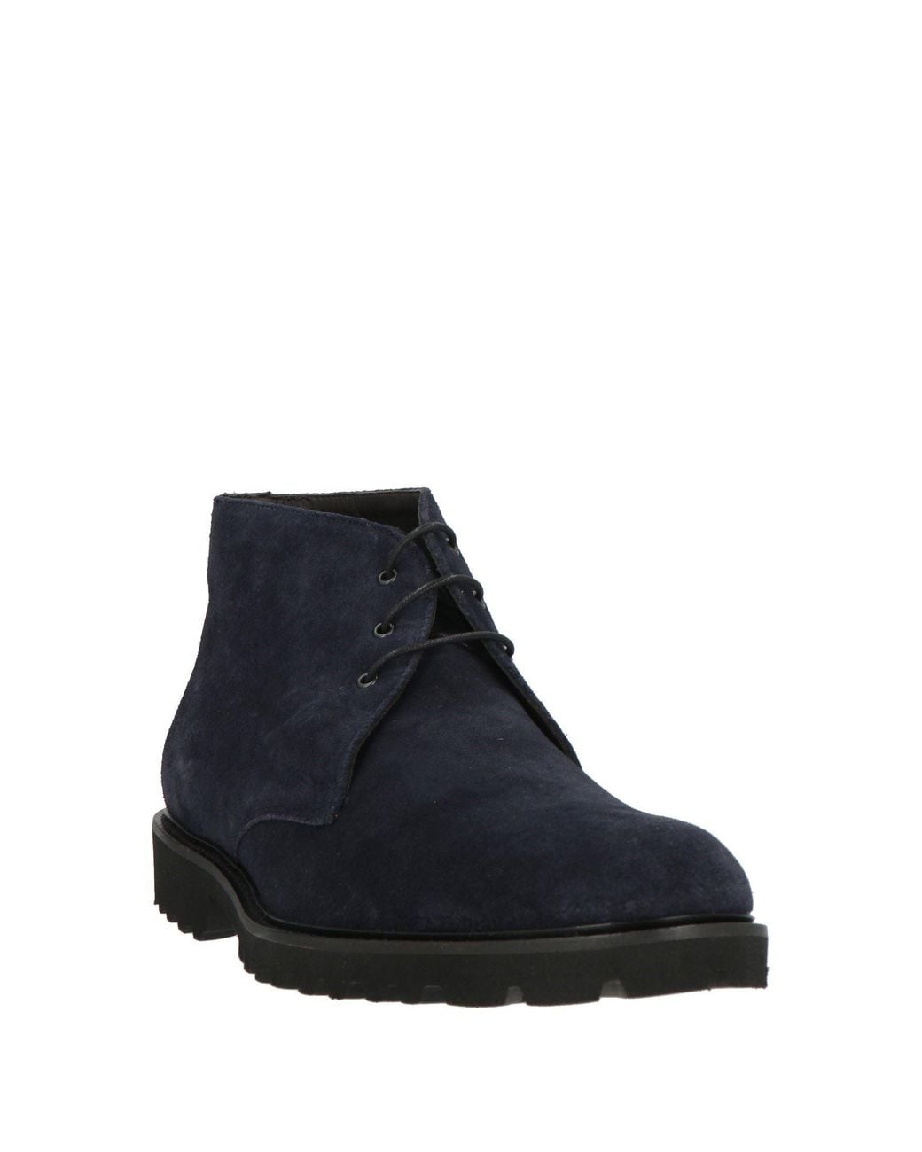Boemos Blue Ankle Boots Leather for men