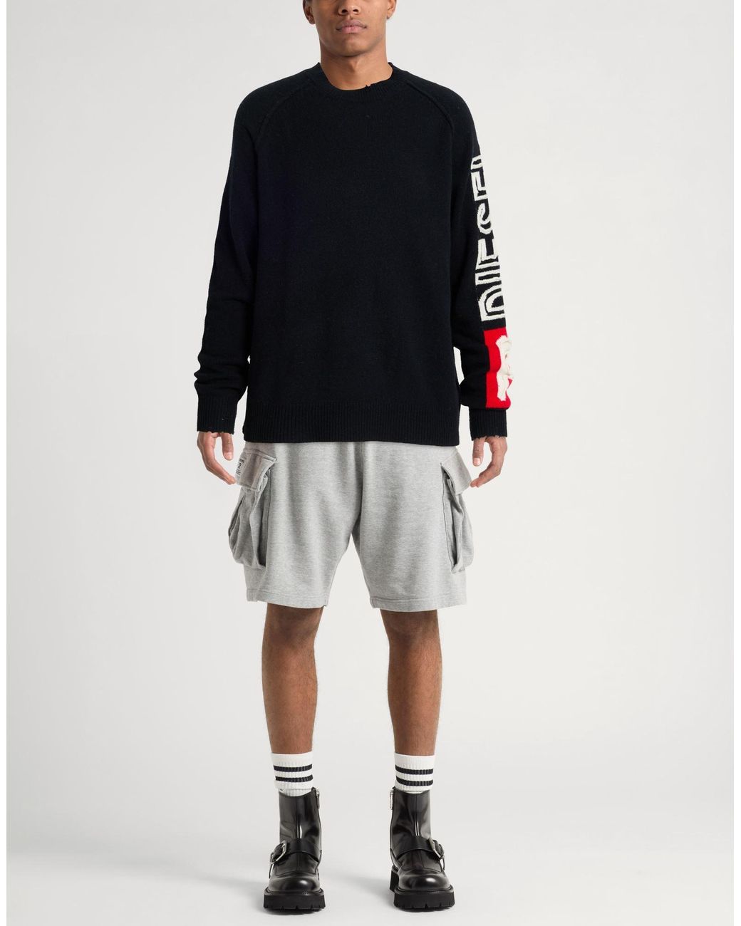 DIESEL Blue Jumper for men