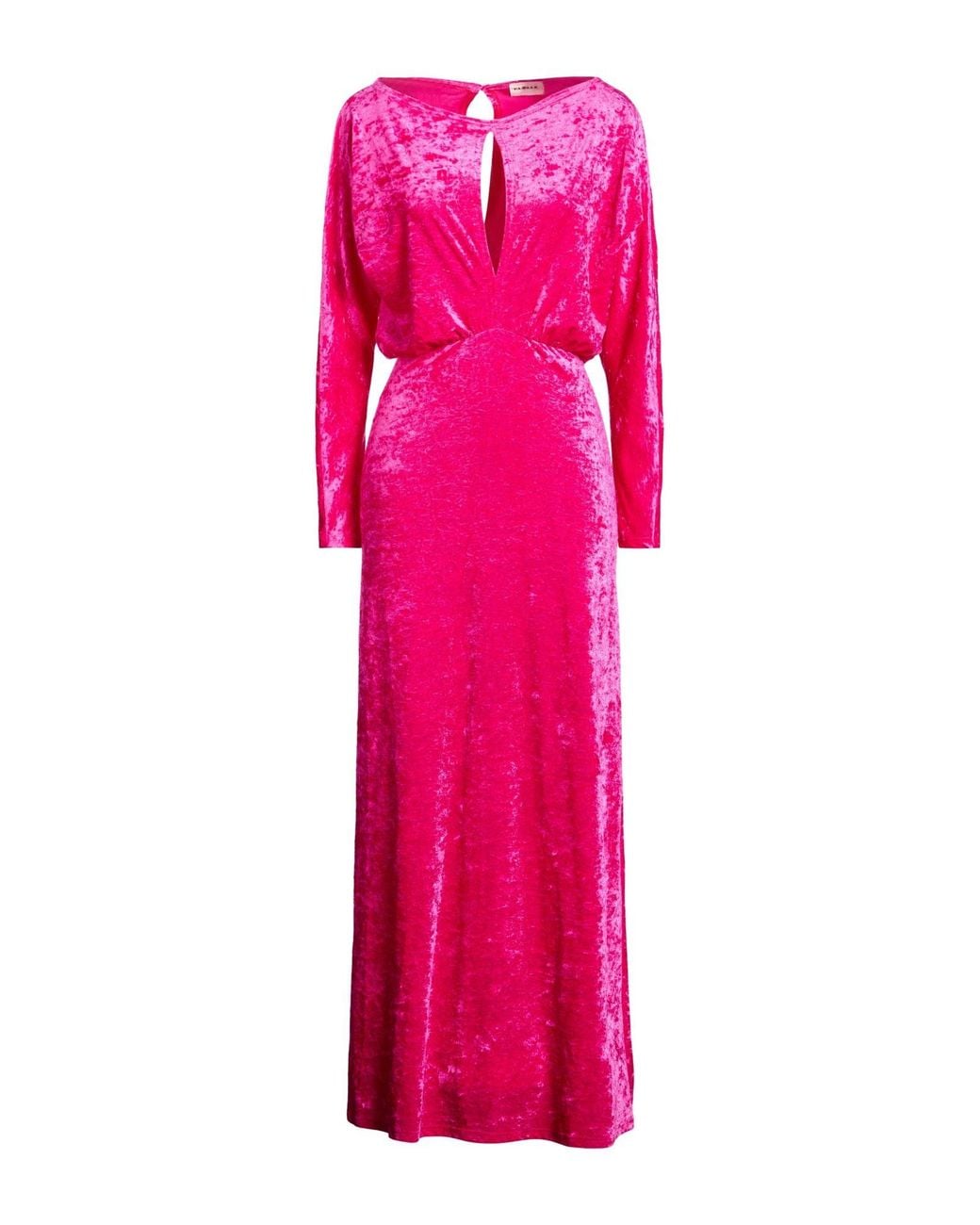 P.A.R.O.S.H. Pink P.A.R.O..H. Maxi Dress Polyamide, Elastane