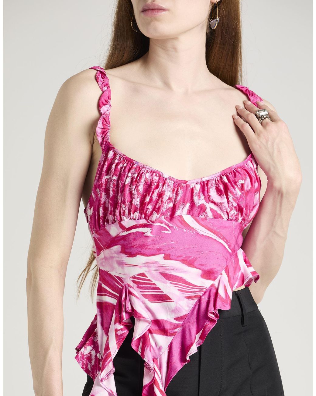 Collina Strada Pink Top