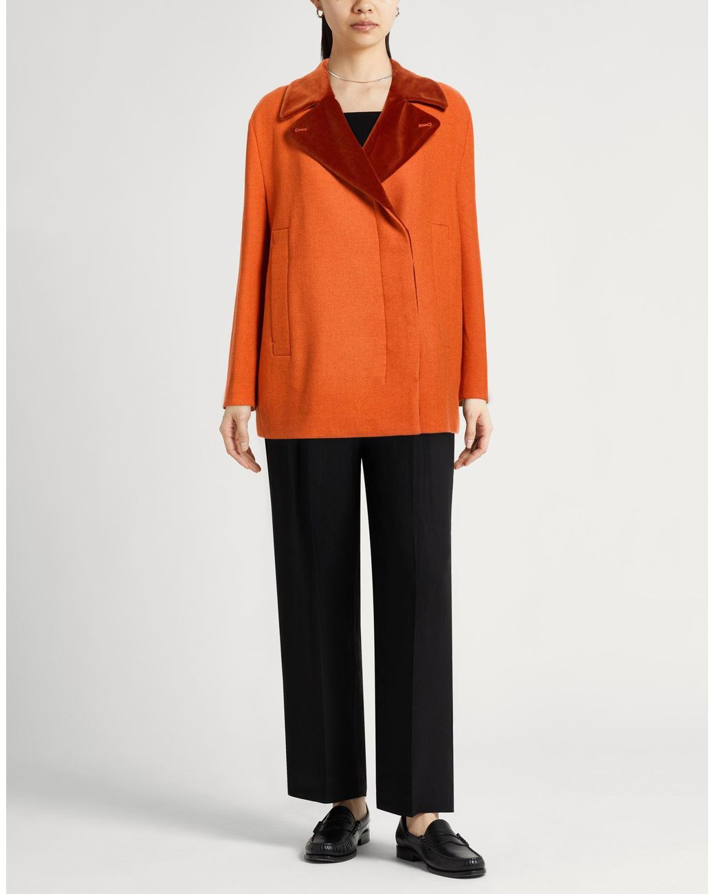 Maliparmi Orange Coat
