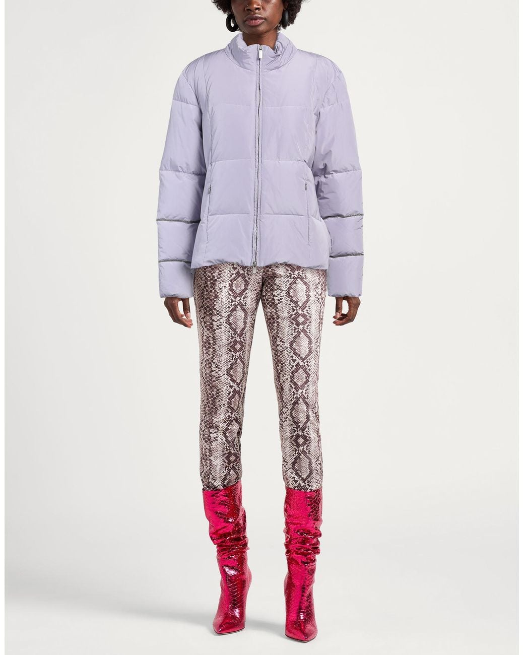 Fabiana Filippi Purple Puffer Polyester