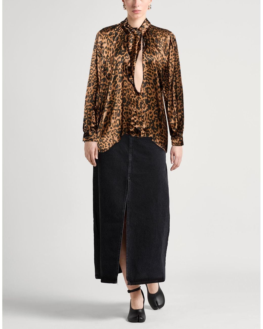 Vetements Brown Shirt Viscose