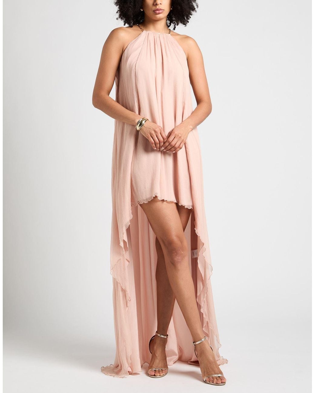Amen Pink Maxi Dresses