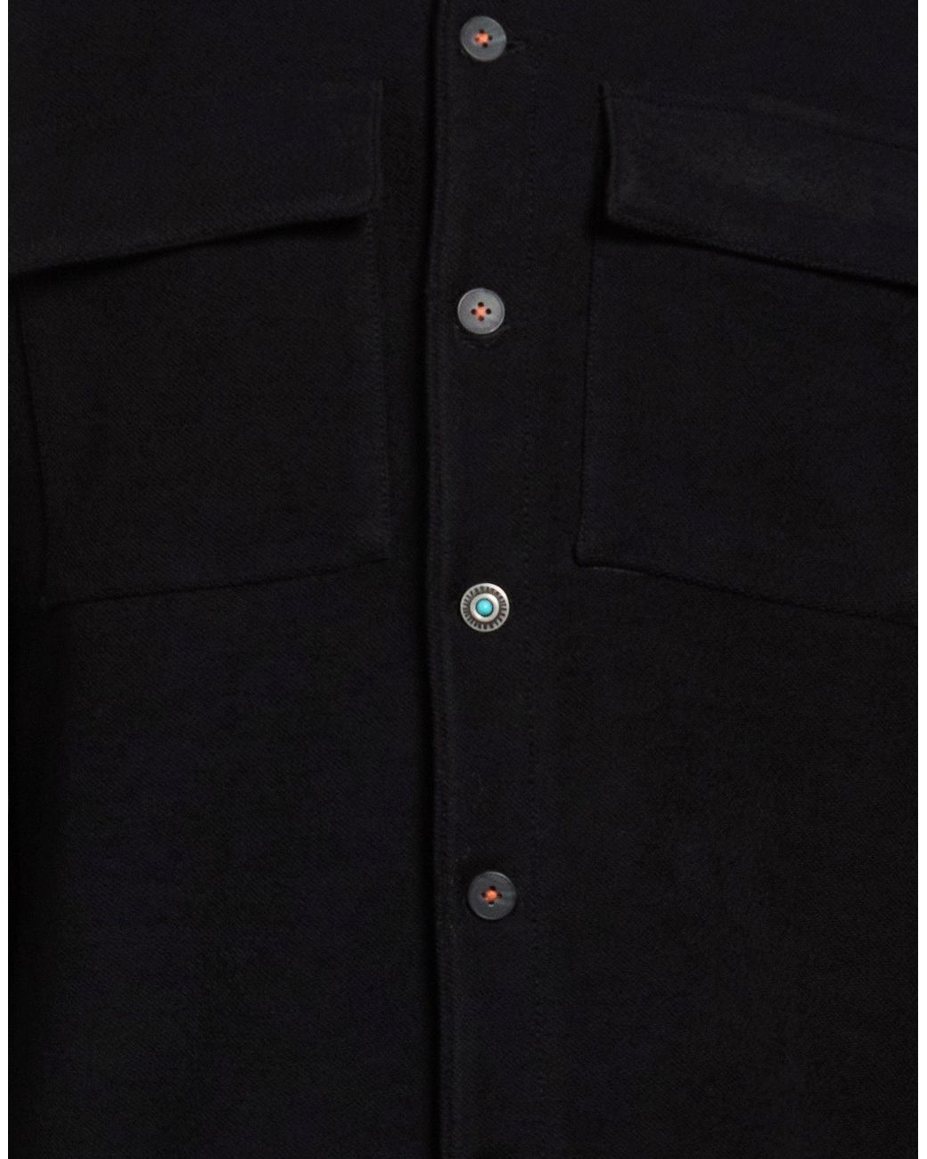 Berna Black Jacket Cotton for men