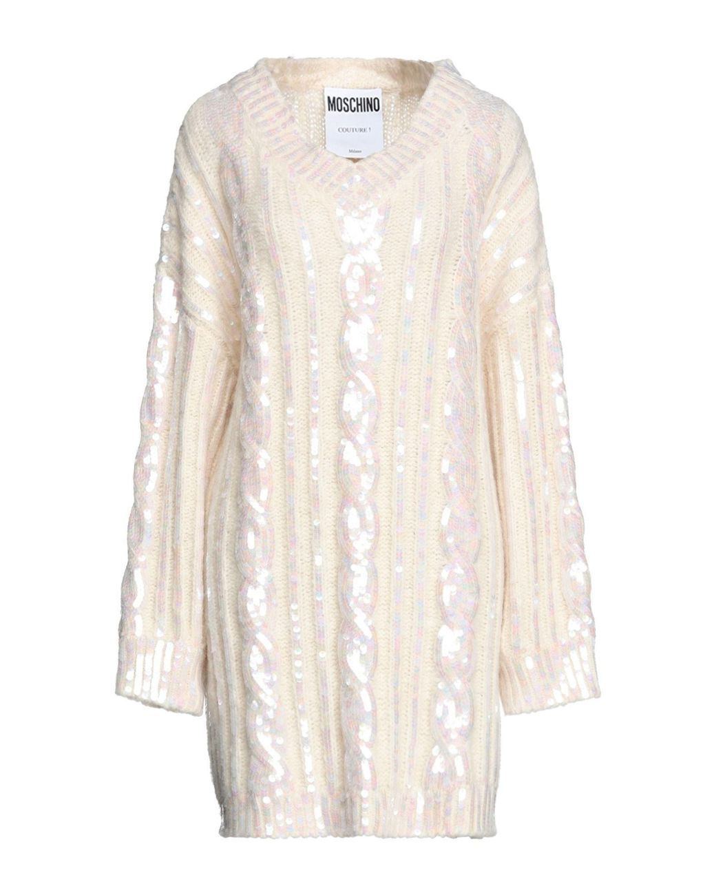 Moschino White Mini Dress