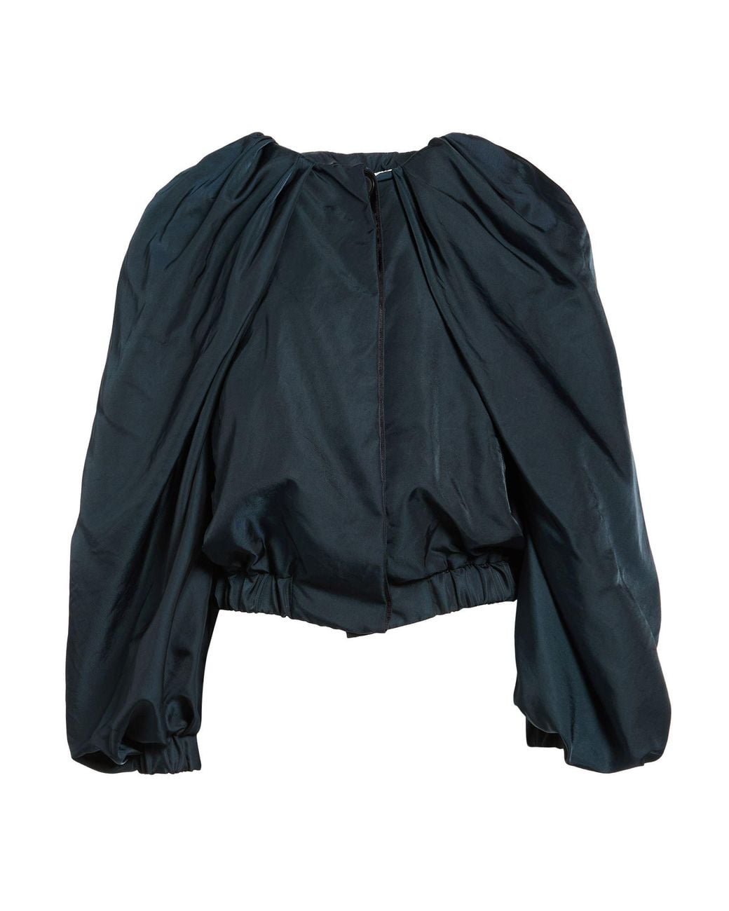 Dries Van Noten Blue Deep Jacket Polyamide