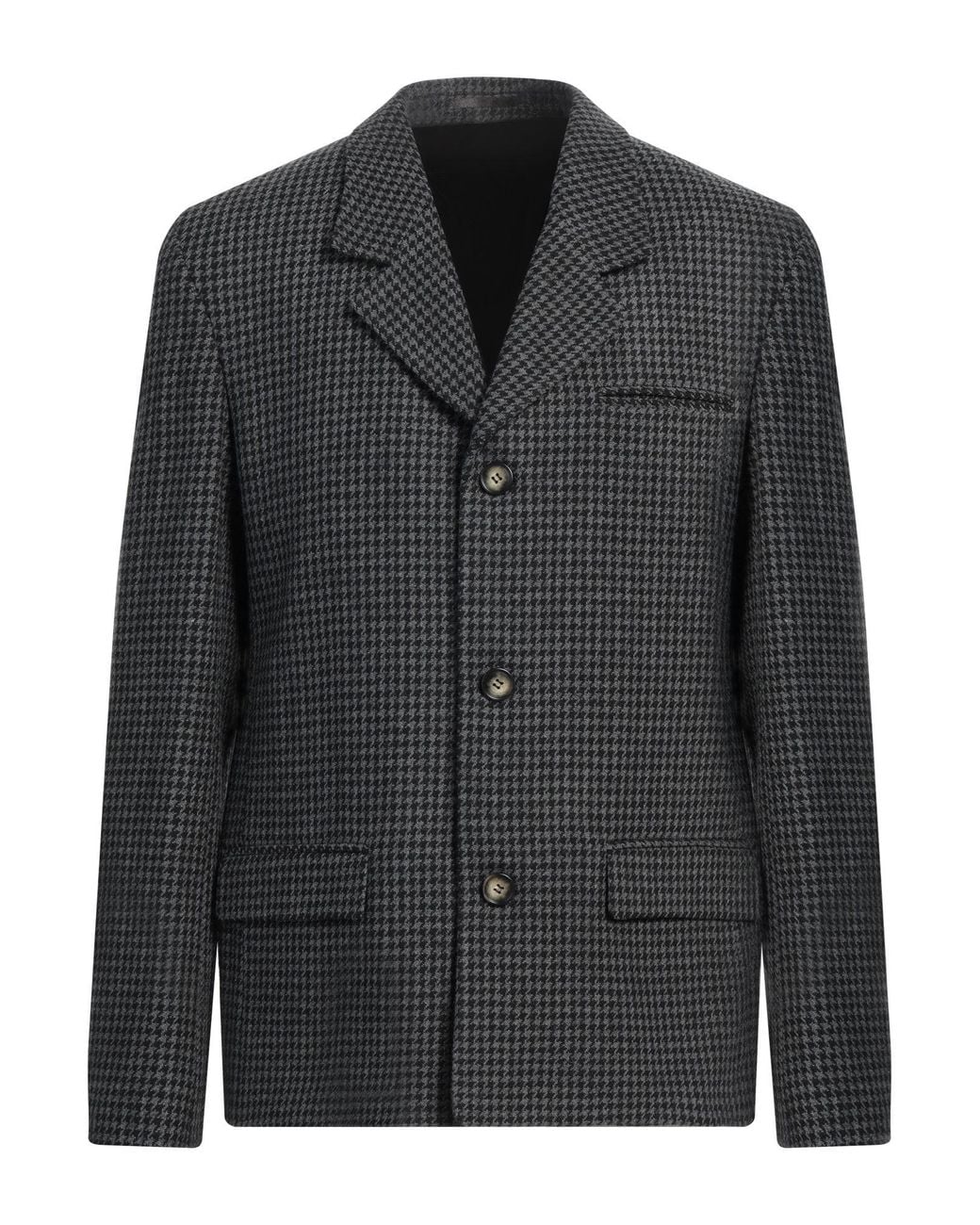 Nanushka Black Lead Blazer Recycled Polyester, Wool for men