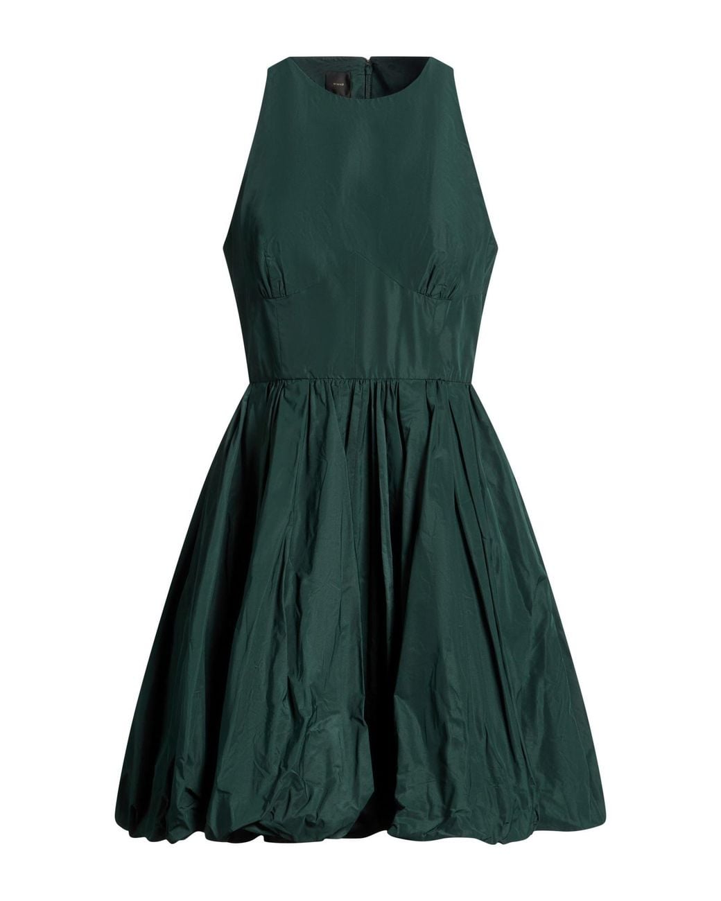 Pinko Green Mini Dress Polyester