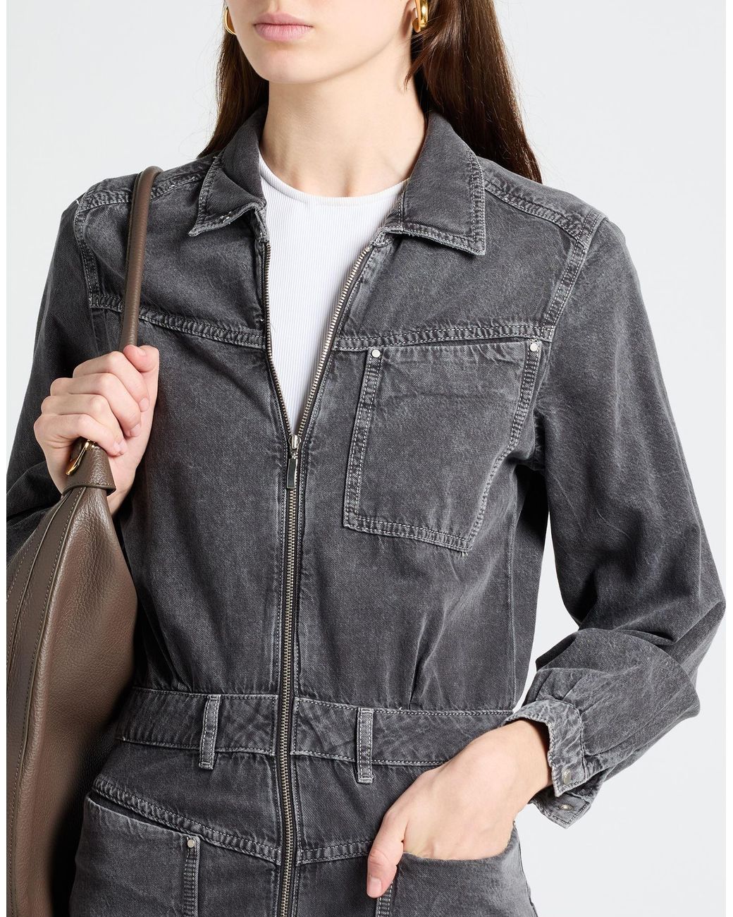 Ba&sh Gray Jumpsuits