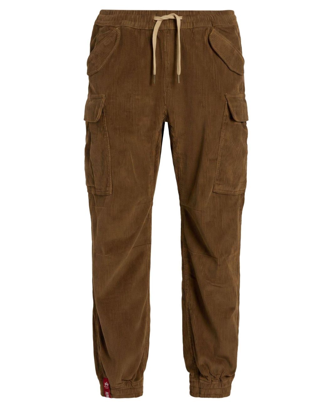 Alpha Industries Brown Pants Cotton for men