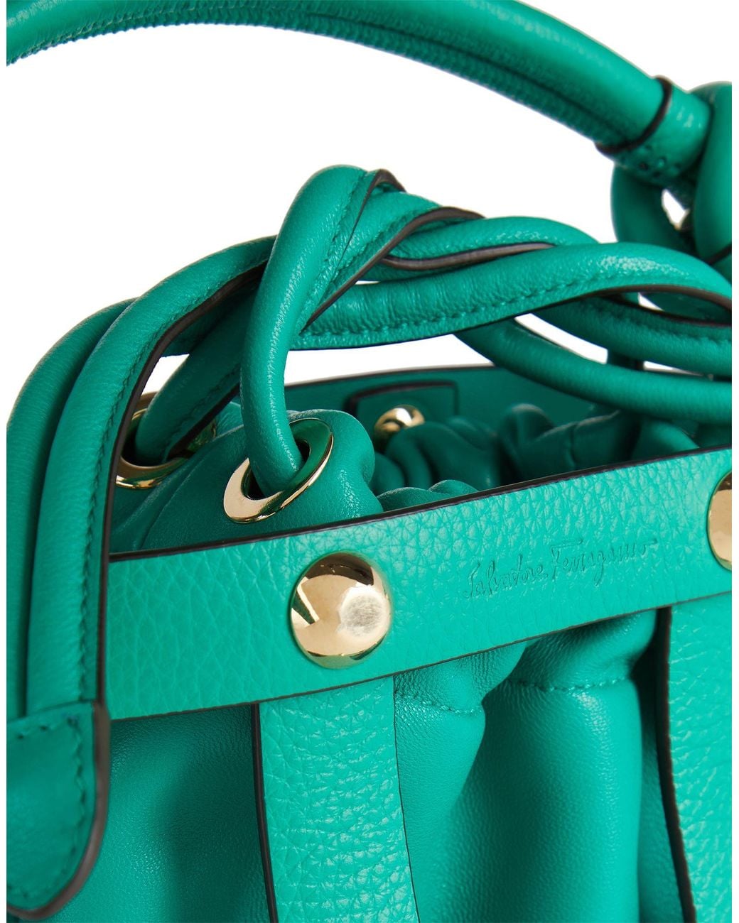 Ferragamo Blue Handbag