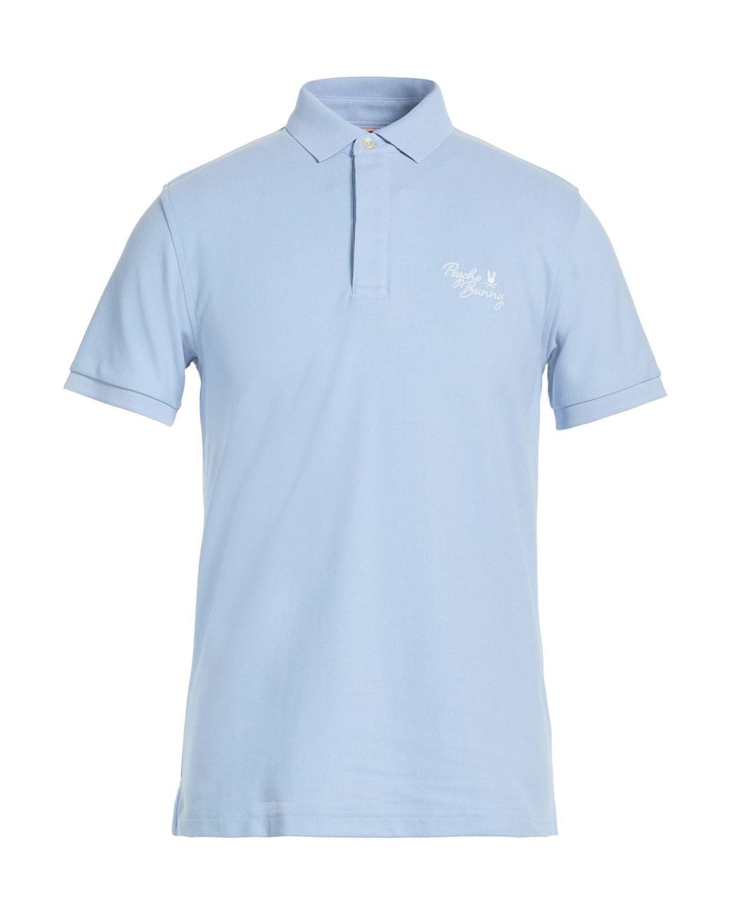 Psycho Bunny Blue Light Polo Shirt Pima Cotton for men