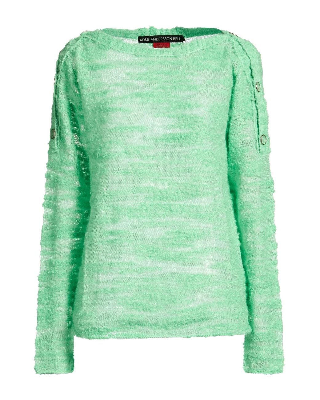 ANDERSSON BELL Green Sweater Mohair Wool, Alpaca Wool, Nylon
