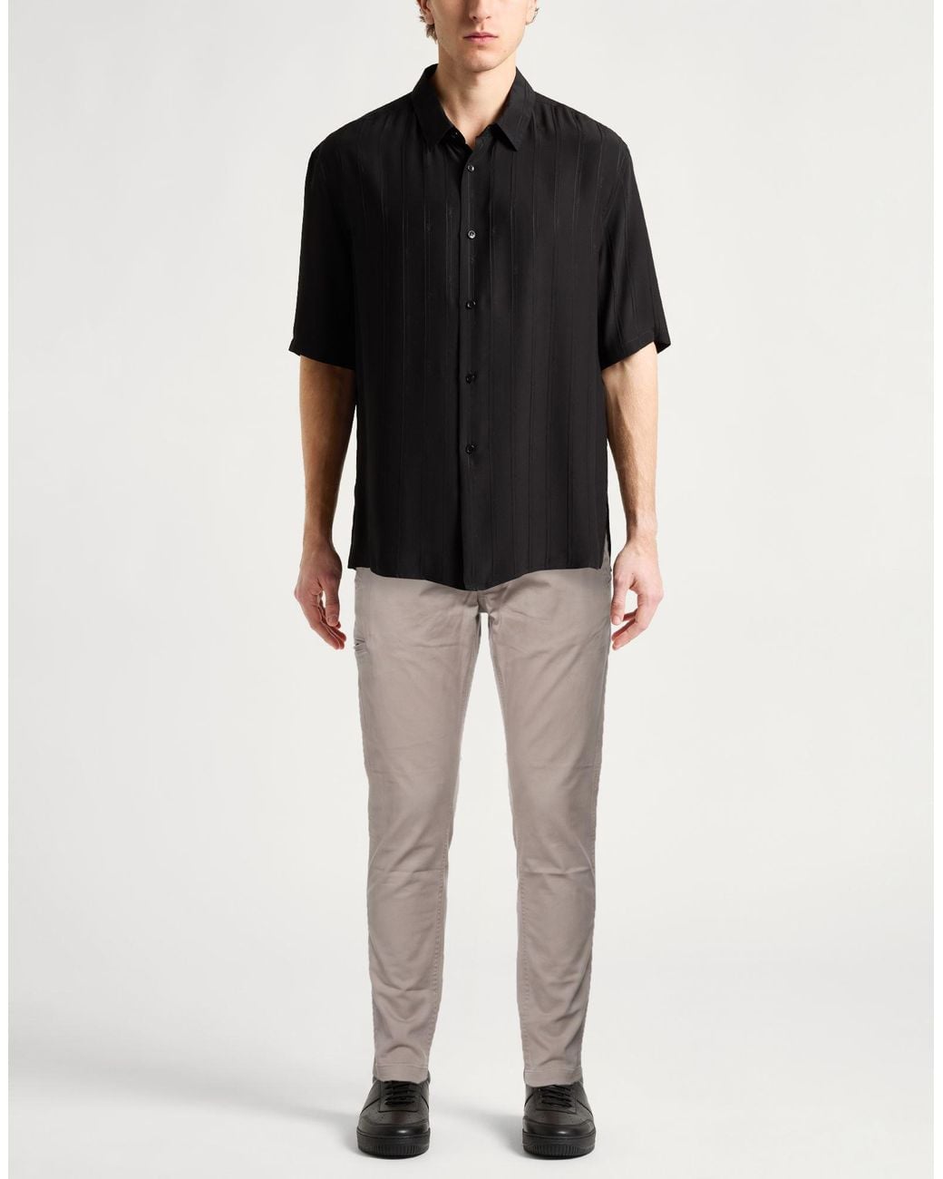 G-Star Gray Light Pants Cotton, Elastane for men
