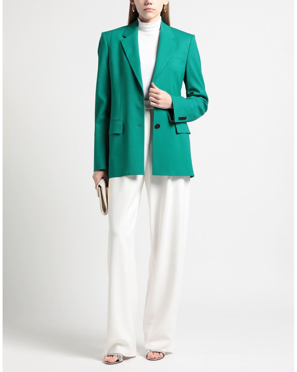 MSGM Green Blazer