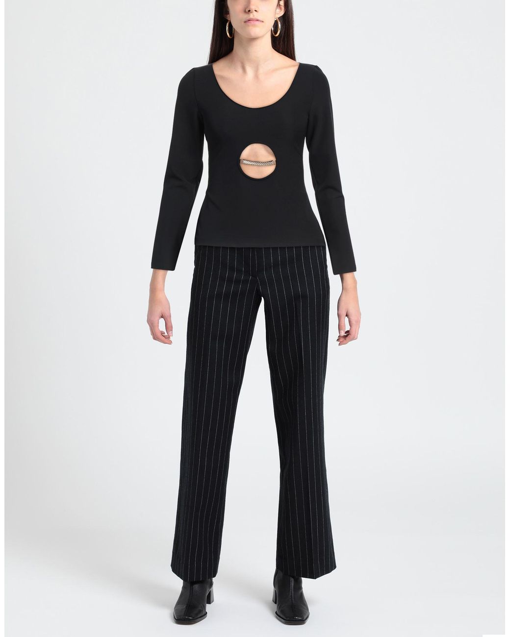 Christopher Kane Black Top Polyester